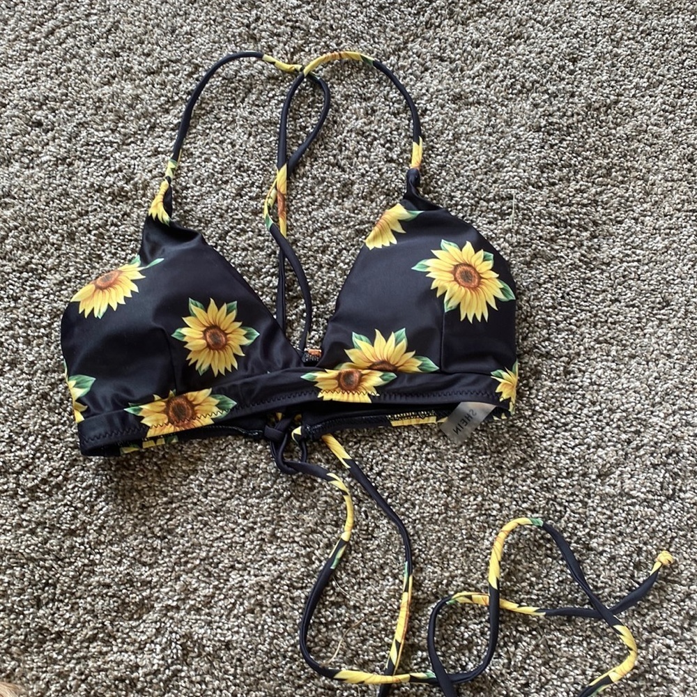 Women Sunflower Bikini  Swimsuit top​​